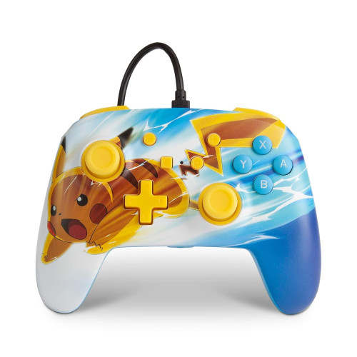 NINTENDO SWITCH Pokemon Wired Controller Yellow Blue