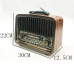 Golon RX-BT929SQ Retro Vintage Transistor Radio With Bluetooth