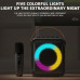 Mini Karaoke Bluetooth Speaker with Wireless Mic