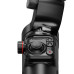 TOKQI M02 3-Axis Handheld Gimbal Stabilizer Cell Phone Selfie Tripod with Detachable Remote for iPhone Android Smartphone, Black