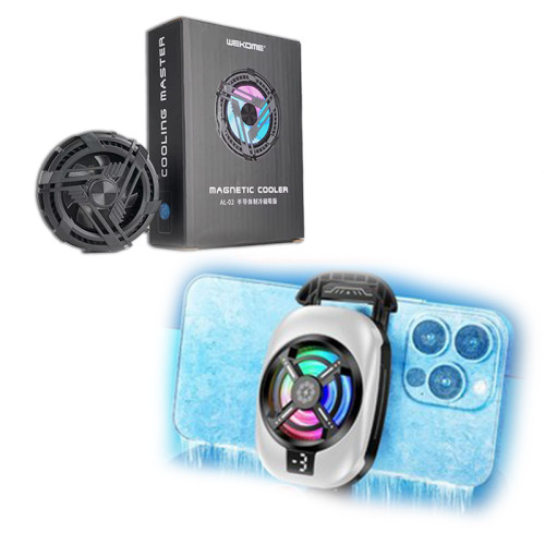 Mobile Phone Cooling Fan Magnetic Semiconductor  (RGB Heat Sink)