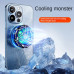 Mobile Phone Cooling Fan Magnetic Semiconductor  (RGB Heat Sink)
