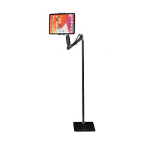 XO C137 Floor Stand for Phones & Tablets – Adjustable 135cm 360° Rotating Mobile & Tablet Holder – Black