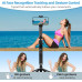 Q515TKH Smart Tracking Selfie Stick & Tripod with AI Face Tracking