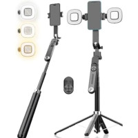Q515TKH Smart Tracking Selfie Stick & Tripod with AI Face Tracking