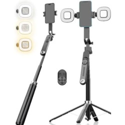 Q515TKH Smart Tracking Selfie Stick & Tripod with AI Face Tracking