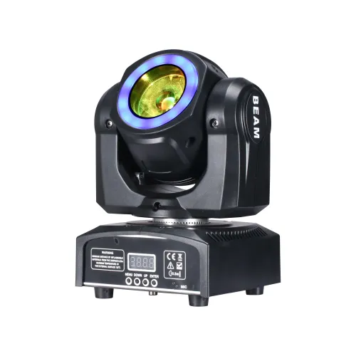 60W LED Beam Moving Head Light RGB Halo