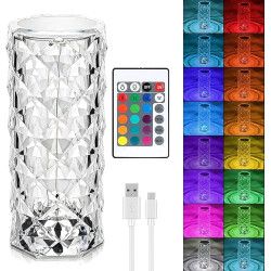 Crystal Table Lamp