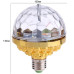 LED Rotating Crystal Magic Ball Disco Lamp