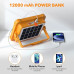 LED Spotlight Battery Powered with Solar Panels