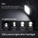 Multifunction Keychain LED Light mini COB rechargeable