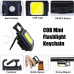 Multifunction Keychain LED Light mini COB rechargeable
