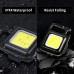 Multifunction Keychain LED Light mini COB rechargeable