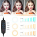 Ring Light G3 3-in-1 Dimmable LED 6 Inch Folding Desktop Selfie Light
