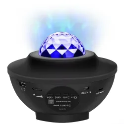SiGN LED Galaxy Light Star Lamp Night Lamp Black