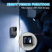 Wireless Doorbell Camera with Infrared Night Vision Function with 4.3 Inch IPS Screen
