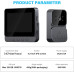 Wireless Doorbell Camera with Infrared Night Vision Function with 4.3 Inch IPS Screen