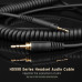 DJ OFC Coiled AUX Cable 6.35mm Adapter