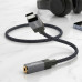 Hoco UPA32C USB-C to 3.5mm Female Audio Converter with DAC - Black