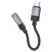 Hoco UPA32C USB-C to 3.5mm Female Audio Converter with DAC - Black