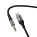 Hoco UPA33B USB-C to 3.5mm AUX Cable 1.5m Braided Audio Adapter