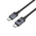 HOCO X118 Generous PD 60W Fast Charging Data Cable with Power Display USB-C to USB-C – 1M