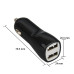 Car Charger Mini Dual USB Adapter