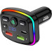 Car M8 Bluetooth Fm Transmitter RGB Car Charger