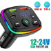 Car M8 Bluetooth Fm Transmitter RGB Car Charger
