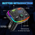 Car M8 Bluetooth Fm Transmitter RGB Car Charger