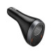 Hoco Z61A PD60W Dual Type-C & USB 3-Port Car Charger with Cigarette Lighter Black