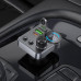 FM Transmitter E86 Hoco PD30W Car Charger with Bluetooth , QC3.0 Fast Charging & RGB Light