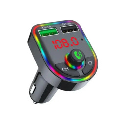 HAVIT FM811BT Car Bluetooth FM Modulator with Dual USB Charger & Hands-Free Calling