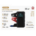 Himx mk 331 Portable 12V Smart Air Compressor Tire Inflator 180PSI Fast Electric Air Pump with LED Light & Power Bank