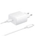 45W Europe Super Fast Charger European Travel Plug Adapter