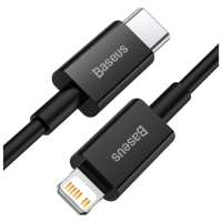 Baseus Superior Series PD 20W Type-C To Lightning Cable 1M Black