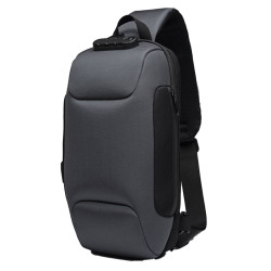 Crossbody Bag with Lock & USB Power Bank