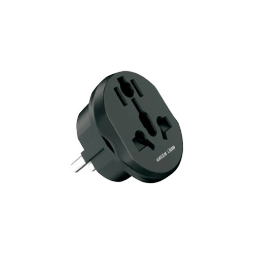 Green Lion Universal Conversion EU Plug 2 – Black