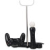 stand p4 vr 5-in-1 Multi-Functional Vertical Base Stand for PS4 Slim  PS4 Pro  PS VR with Dual Controller Charger