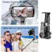 Q18 Desktop Following Shooting Mode Gimbal Stabilizer Selfie Stick Tripod With Fill Light Compatible For Smartphone