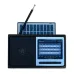 Golon RX-BT3040S Solar FM Radio with Bluetooth USB SD