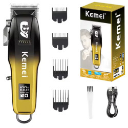 Kemei 709A Rechargeable Cordless Hair Trimmer for Men