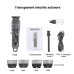 Hair Clipper WY-999 Transparent USB Rechargeable Silent