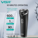 VGR V-319 Premium Cordless Rechargeable IPX6 Waterproof 3-Head Electric Shaver