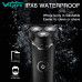 VGR V-319 Premium Cordless Rechargeable IPX6 Waterproof 3-Head Electric Shaver