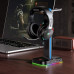 Headphones Stand Havit TH650 RGB Dual with USB Hub & Phone Holder Best Price in Lebanon