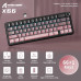 ATTACK SHARK X66 Wireless Mechanical Gaming Keyboard Tri-Mode RGB with Knob