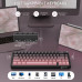 ATTACK SHARK X66 Wireless Mechanical Gaming Keyboard Tri-Mode RGB with Knob