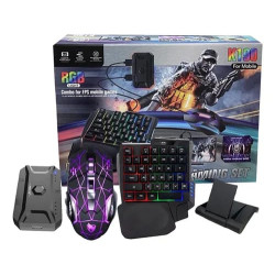 5-in-1 Gaming Kit K190 with Bluetooth Keyboard & Mouse