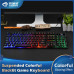 Cadeve VR6 USB Wired Ergonomic 104 Keys Backlit LED Keyboard